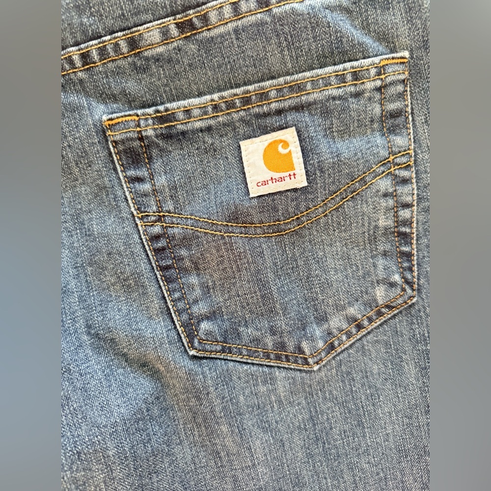 Carhartt Straight Traditional Fit Medium
Wash Men’s Jeans 34 x 32 - Picture 8 of 8